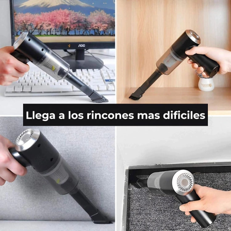 Aspiradora Portátil 3 en 1 + Accesorios + Removedor de pelusas de regalo
