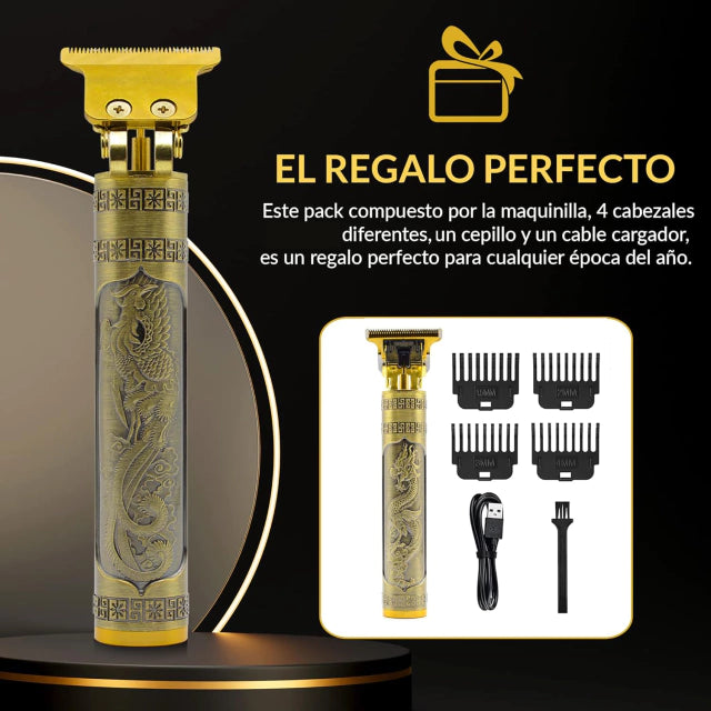 Máquina De Afeitar USB Barba/Cabello Portátil