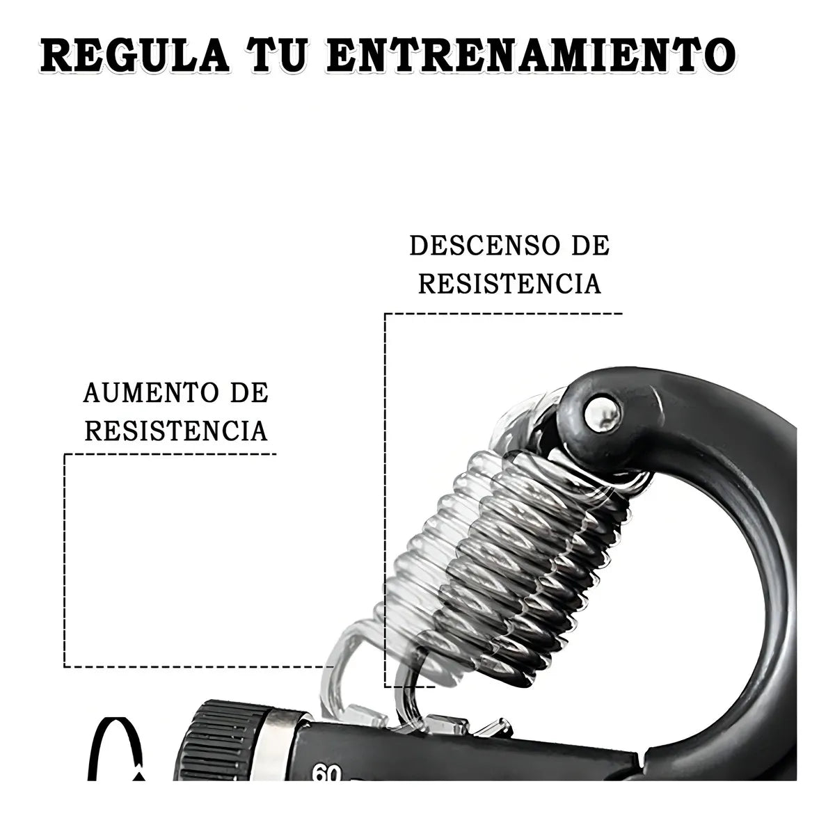 HAND GRIPMASTER ™ Ejercitador de Manos y Brazos