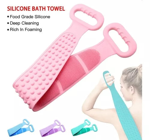 Banda Corporal Flexible de Silicona - Limpieza y Exfoliación Profunda