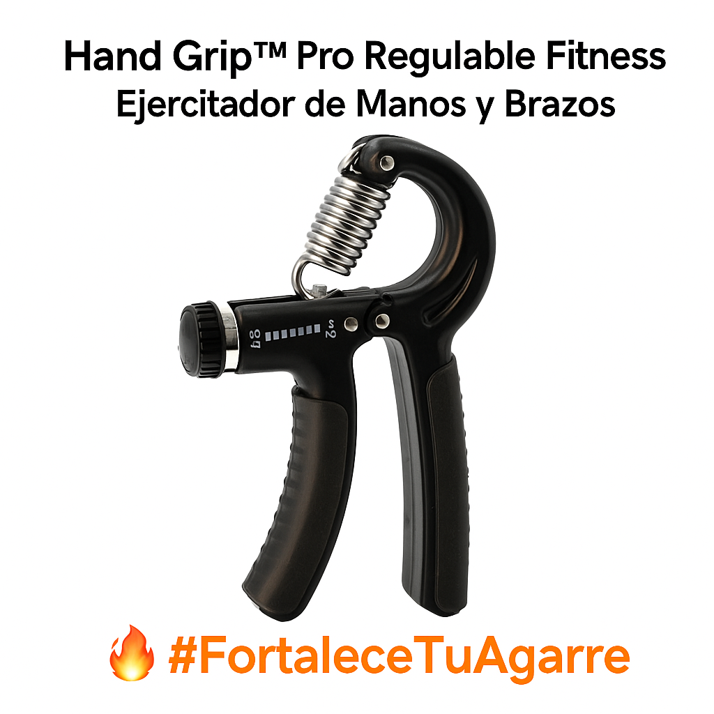 HAND GRIPMASTER ™ Ejercitador de Manos y Brazos