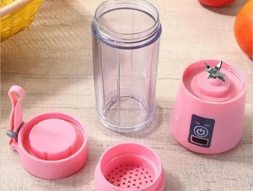 Mini Licuadora Portátil 6 cuchillas 400ml
