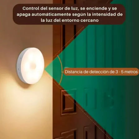 AutoGlow™ - Luz LED con Sensor de movimiento x 3 u.