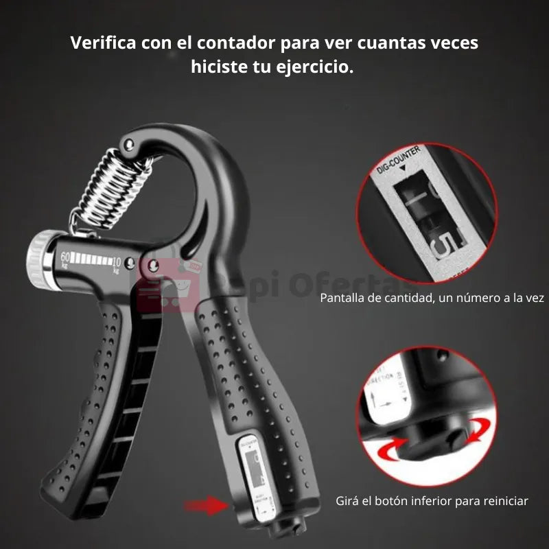 HAND GRIPMASTER ™ Ejercitador de Manos y Brazos