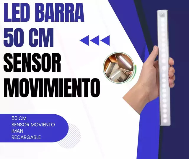 Barra Led con Sensor de Movimiento - 2x1