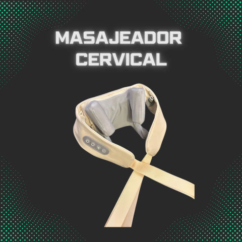 COMBO 3x1 MASAJEADORES PREMIUM | Cervical + Fascial Gun + Pies