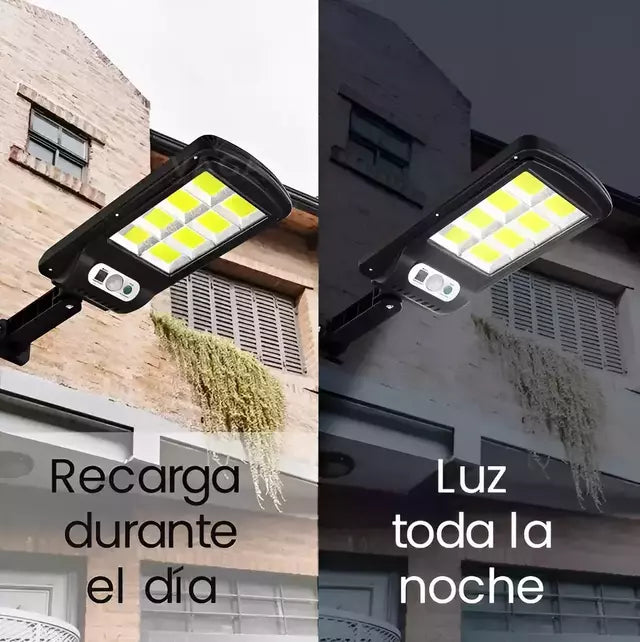 2X1 REFLECTOR SOLAR LED 1000W PARA EXTERIORES | SIN CABLES, SIN FACTURAS