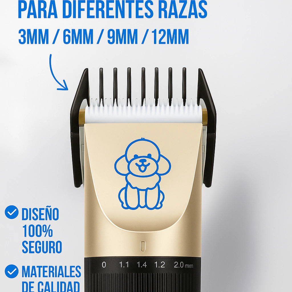 Maquina ZIVOPETS Cortapelo Recargable/Inalámbrica (STOCK LIMITADO)