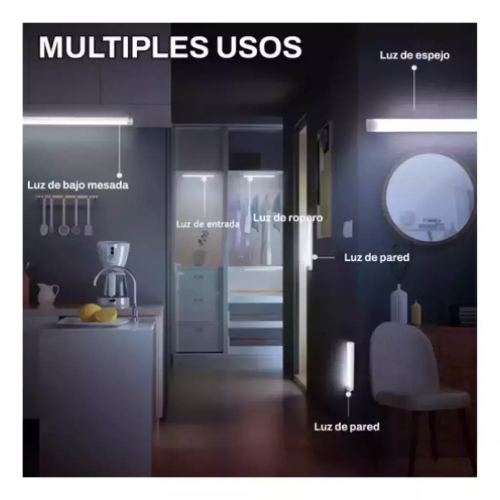 Barra Led con Sensor de Movimiento - 2x1