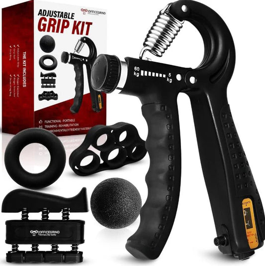 Grip MasterPro° Kit Desbloquea máxima fuerza en manos y antebrazos