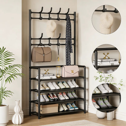 SpaceRack™ Perchero Organizador 3en1