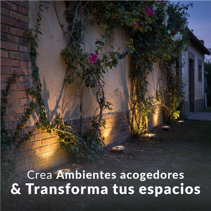 Disco Led Estaca ™Solar Powered x4u.